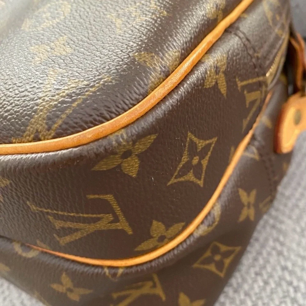 Louis Vuitton Monogram Brown and Tan Messenger Bag